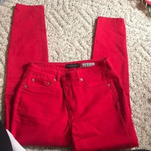 High waisted jeggings